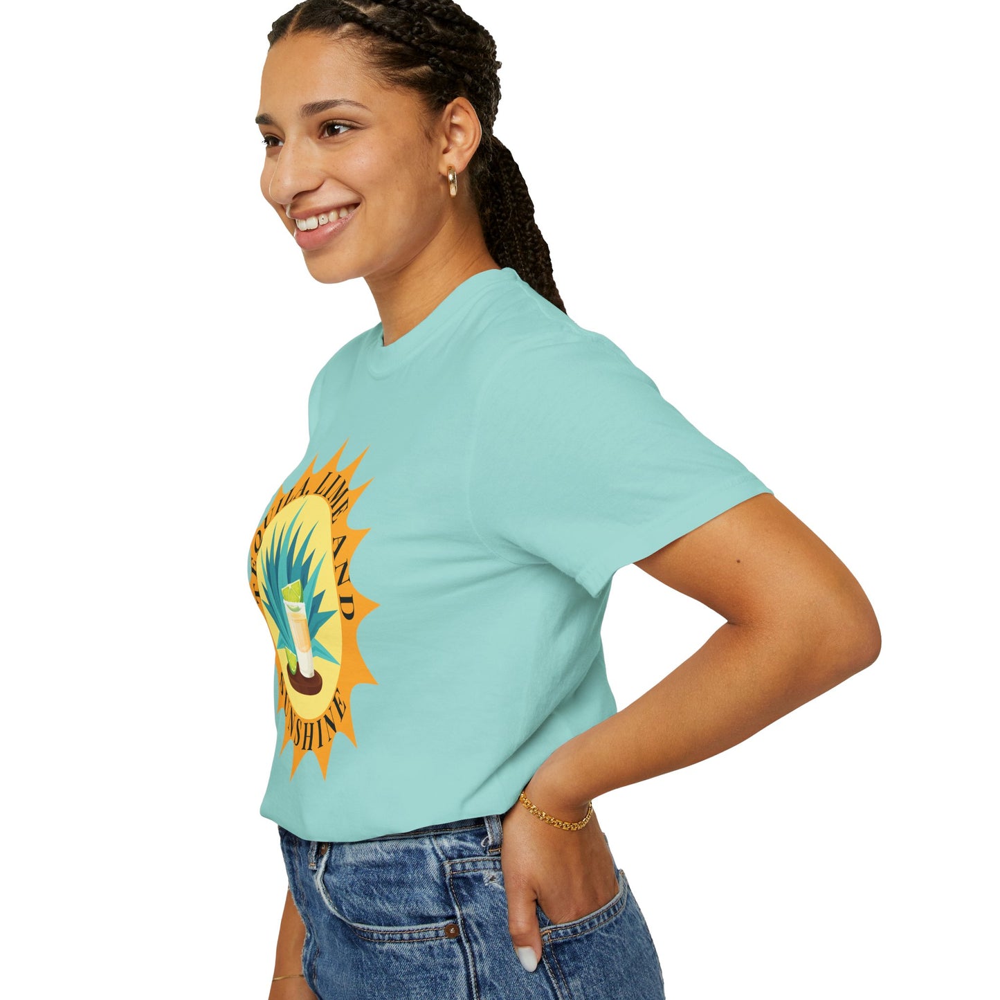 Tequila, Lime And Sunshine - Comfort Colors Shirt