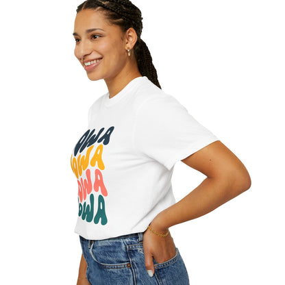 Retro Iowa - Comfort Colors Shirt