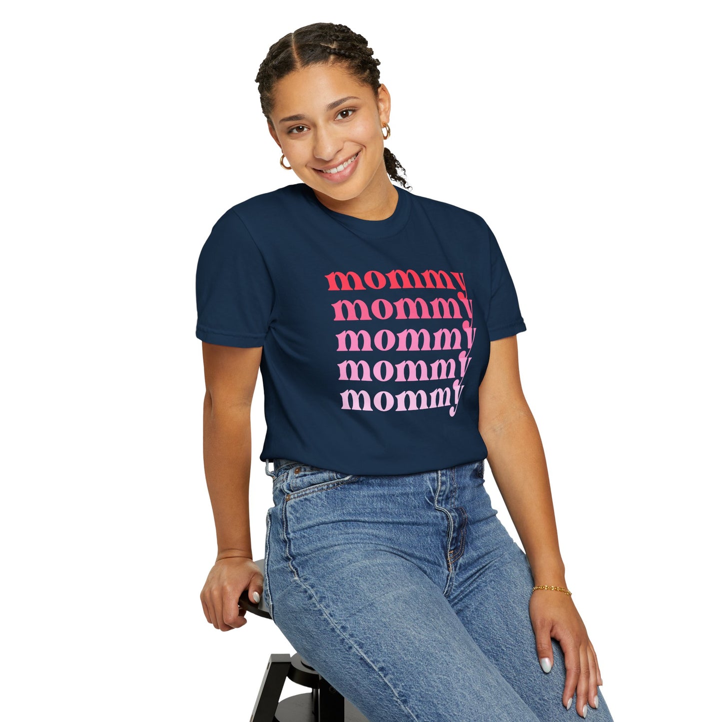 Mommy (Pink) - Comfort Colors Shirt