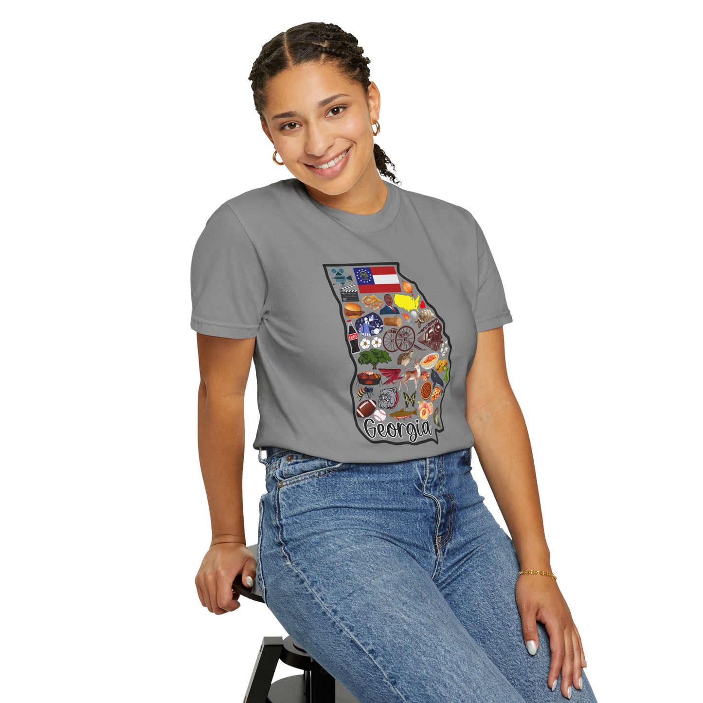Beautiful State of Georgia - Comfort Colors Shirt