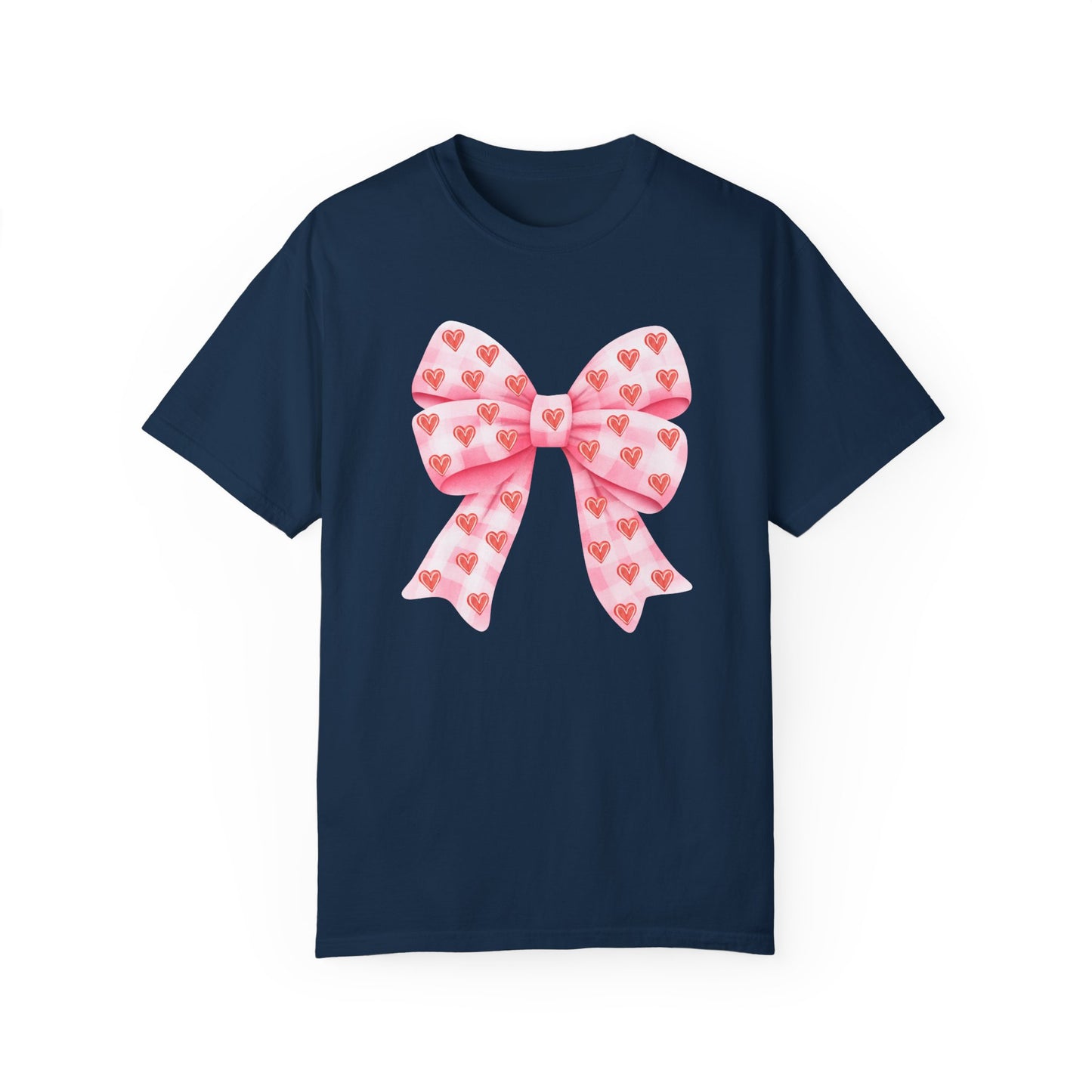 Pink Bows & Hearts - Comfort Colors Shirt