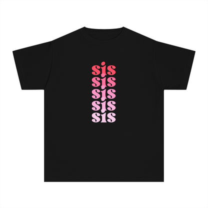Sis - Pink - (Youth) Comfort Colors Shirt