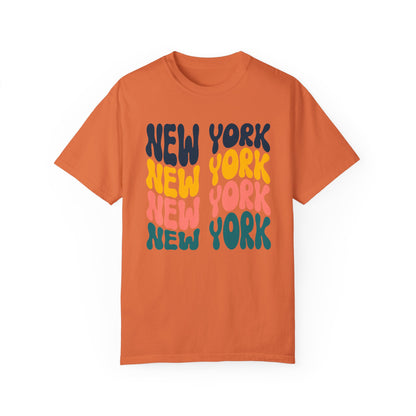 Retro New York - Comfort Colors Shirt