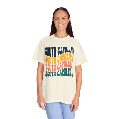 Retro South Carolina - Comfort Colors Shirt