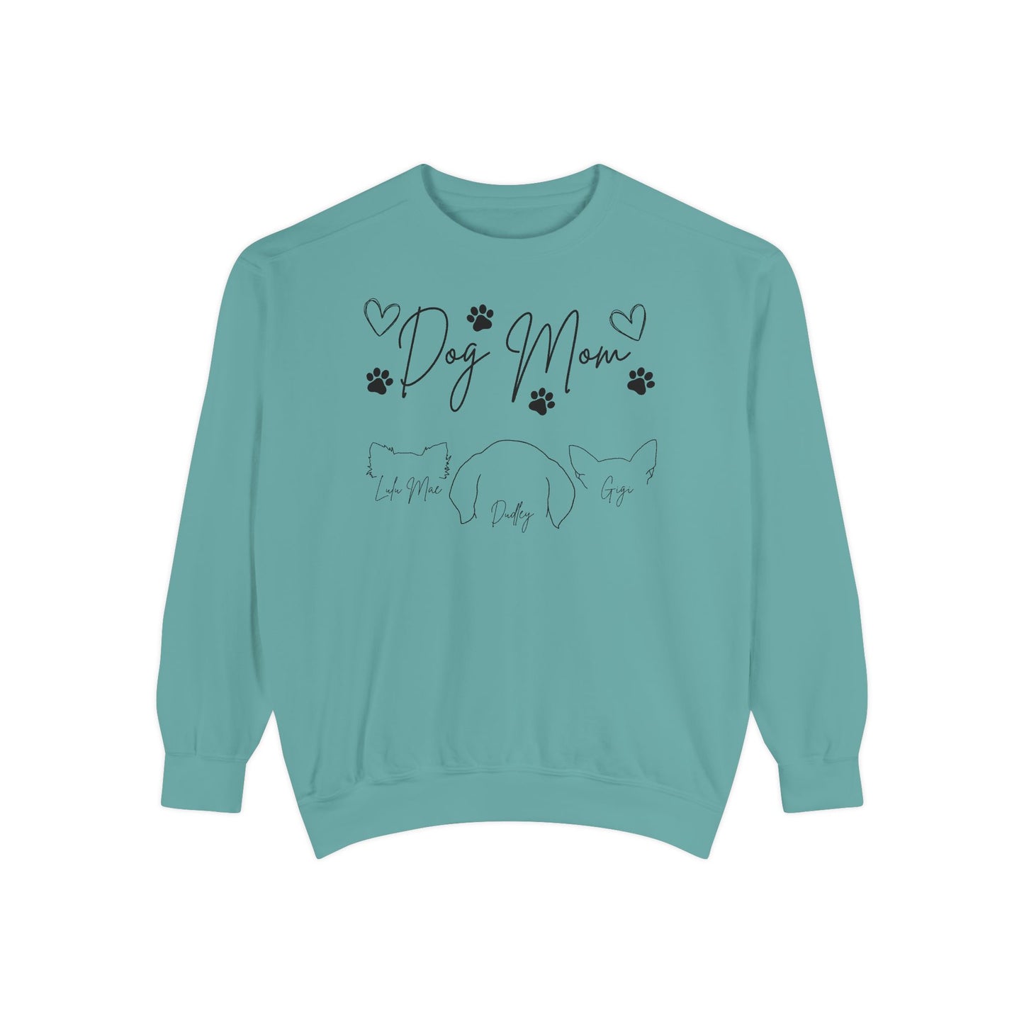 Dog Mom *Customize/Personalize* - Comfort Colors Sweatshirt