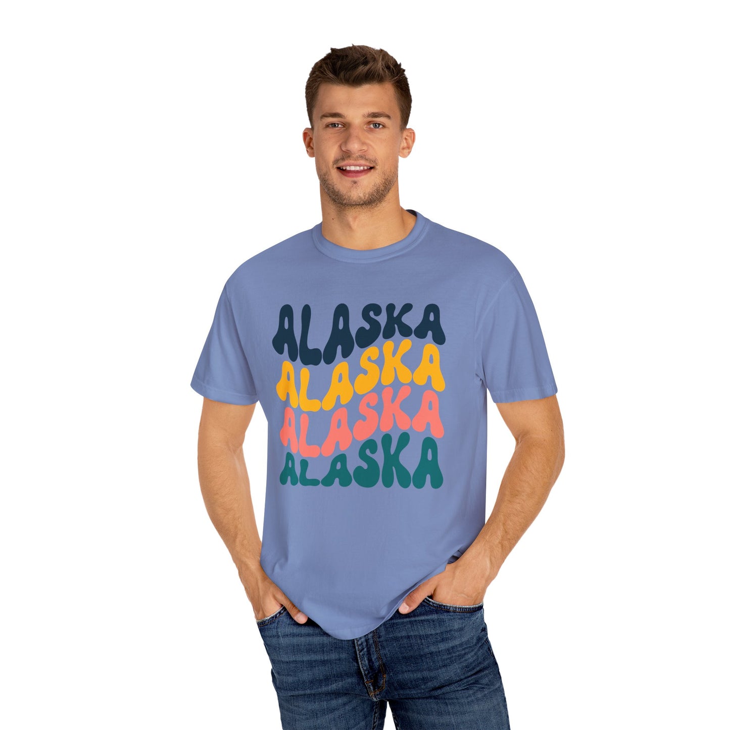 Retro Alaska - Comfort Colors Shirt