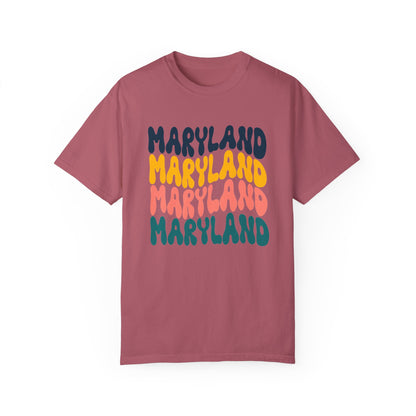Retro Maryland - Comfort Colors Shirt