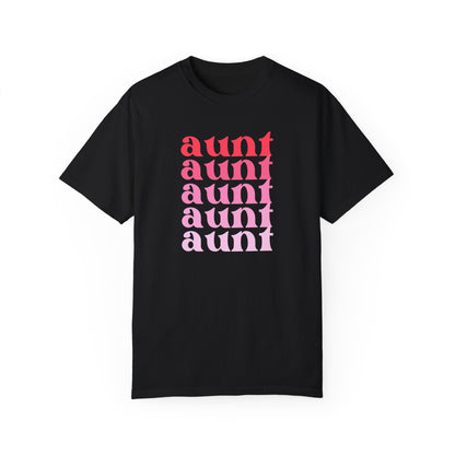 Aunt (Pink) - Comfort Colors Shirt