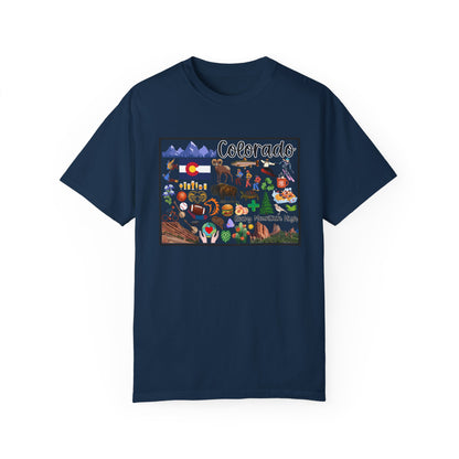 Beautiful State of Colorado - Comfort Colors Shirt