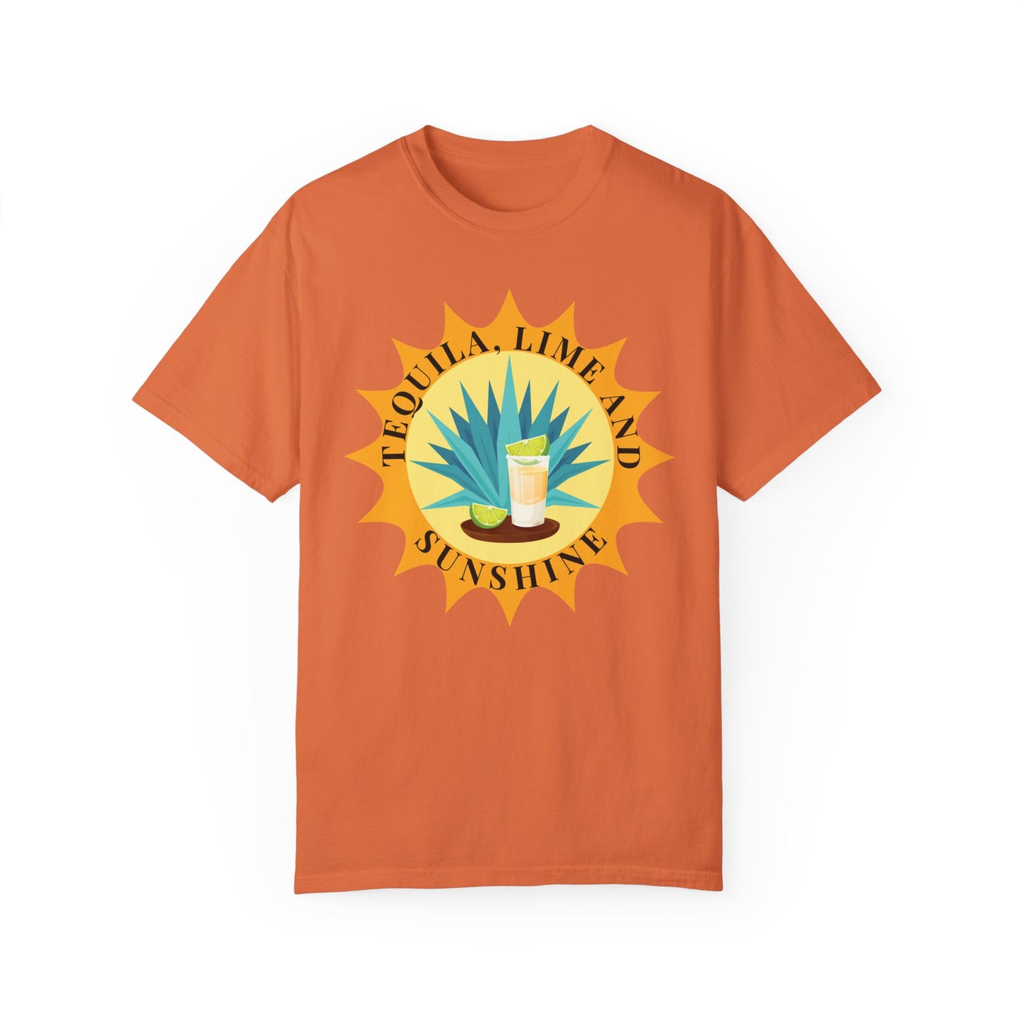 Tequila, Lime And Sunshine - Comfort Colors Shirt