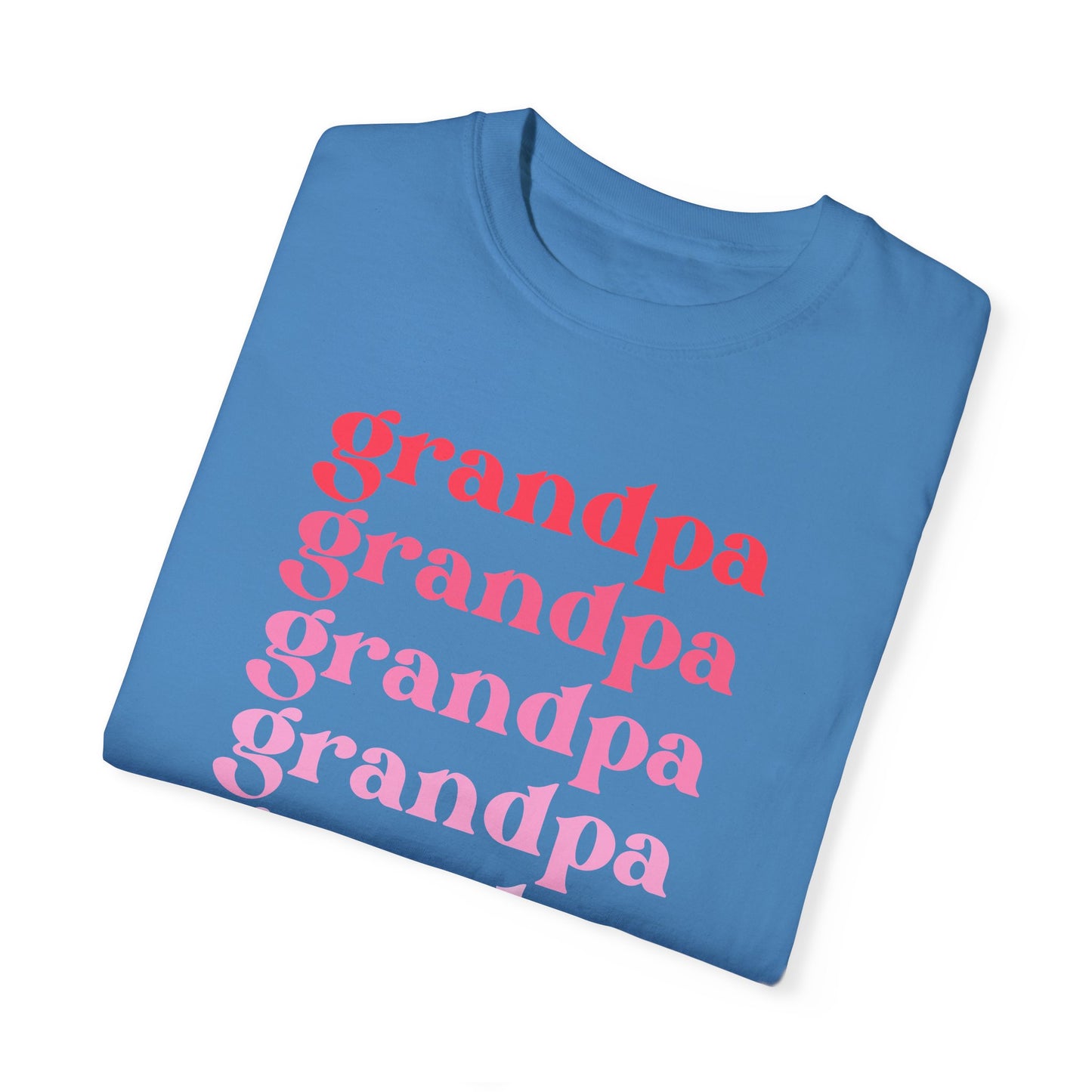 Grandpa (Pink) - Comfort Colors Shirt
