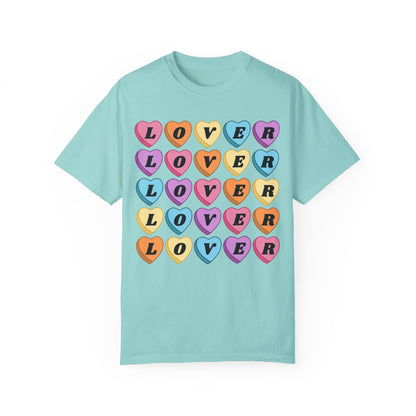 Lover Candy Heart - Comfort Colors Shirt
