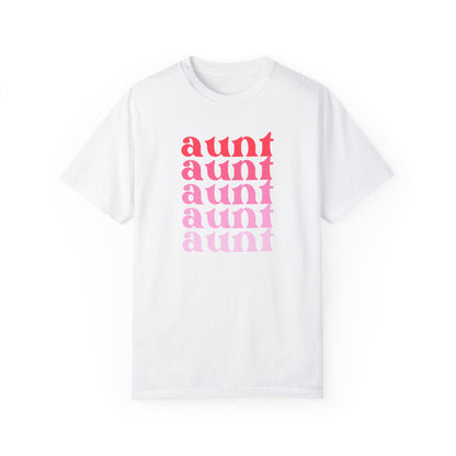 Aunt (Pink) - Comfort Colors Shirt