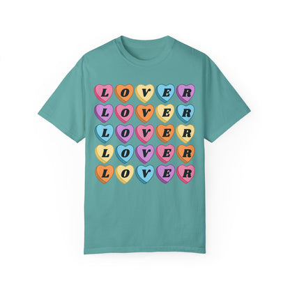 Lover Candy Heart - Comfort Colors Shirt