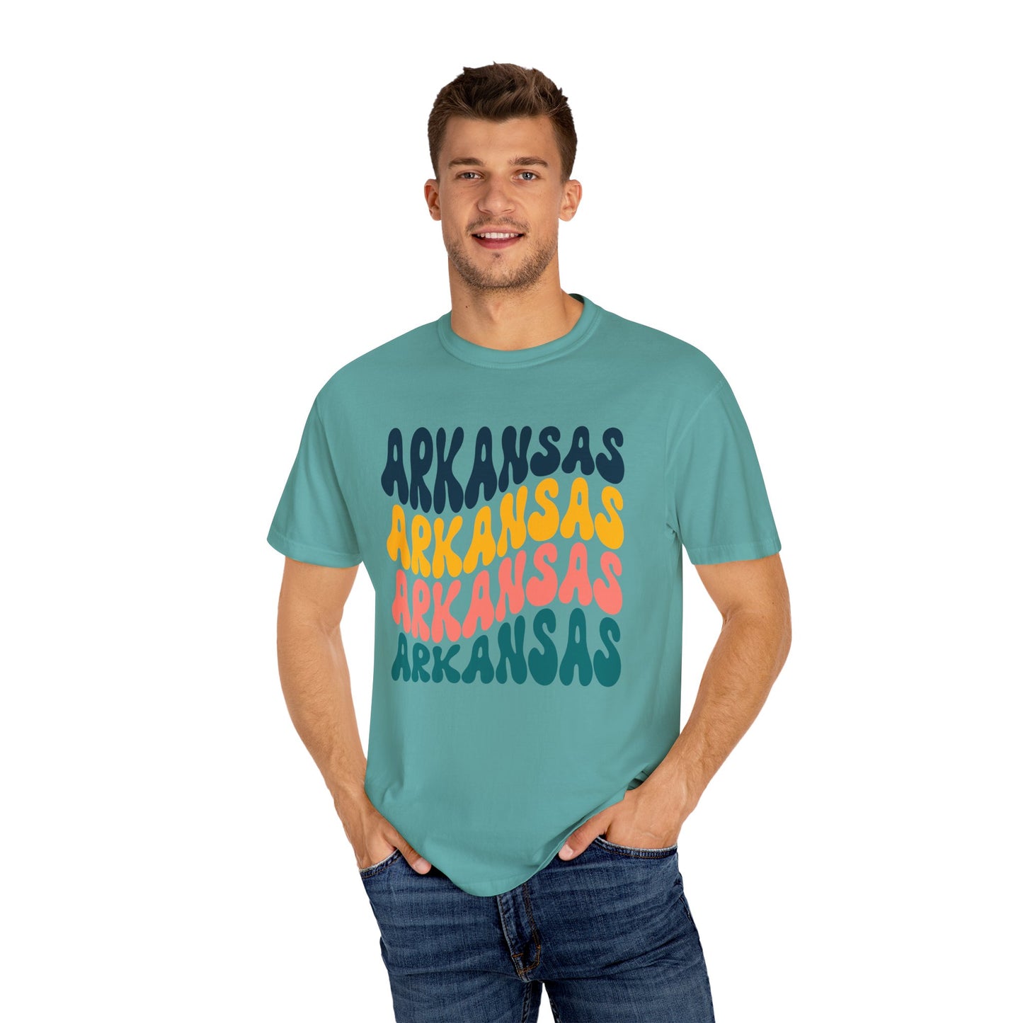 Retro Arkansas - Comfort Colors Shirt