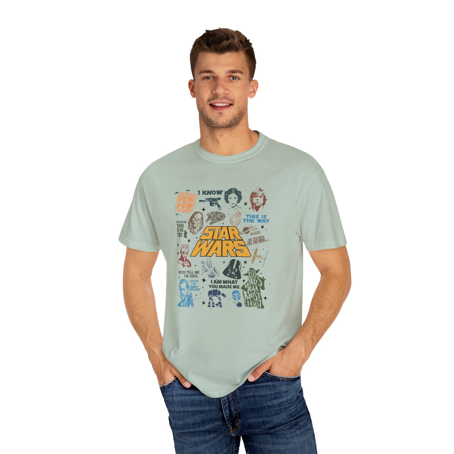Star Wars Collage - Comfort Colors Shirt