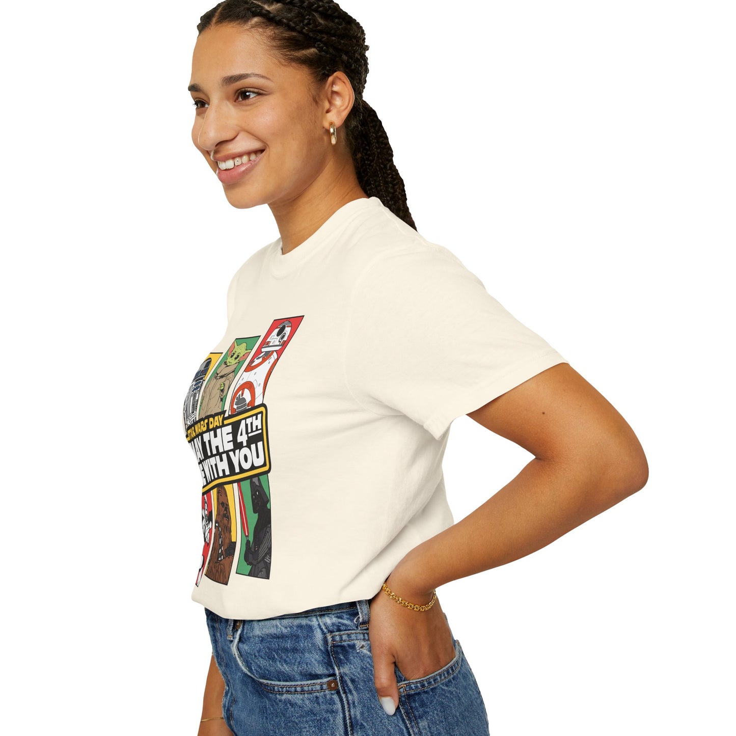 Star Wars Day Pop Art Collage - Comfort Colors Shirt