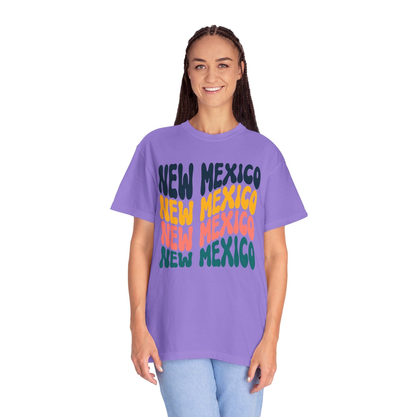 Retro New Mexico - Comfort Colors Shirt