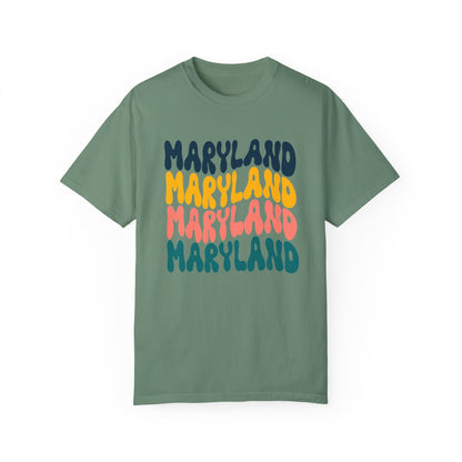 Retro Maryland - Comfort Colors Shirt