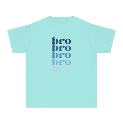 Bro - Blue - (Youth) Comfort Colors Shirt