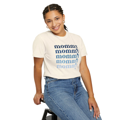 Mommy (Blue) - Comfort Colors Shirt