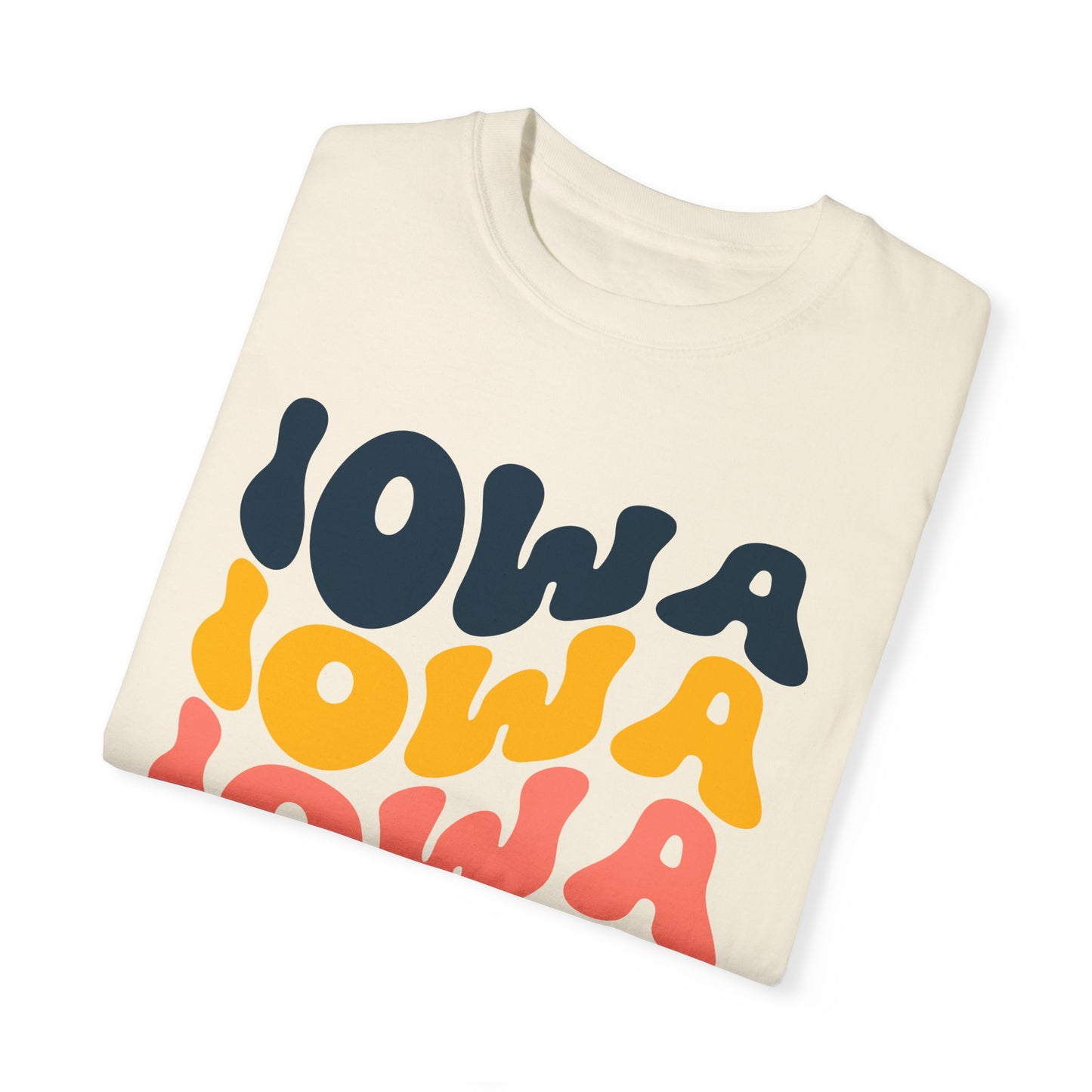 Retro Iowa - Comfort Colors Shirt