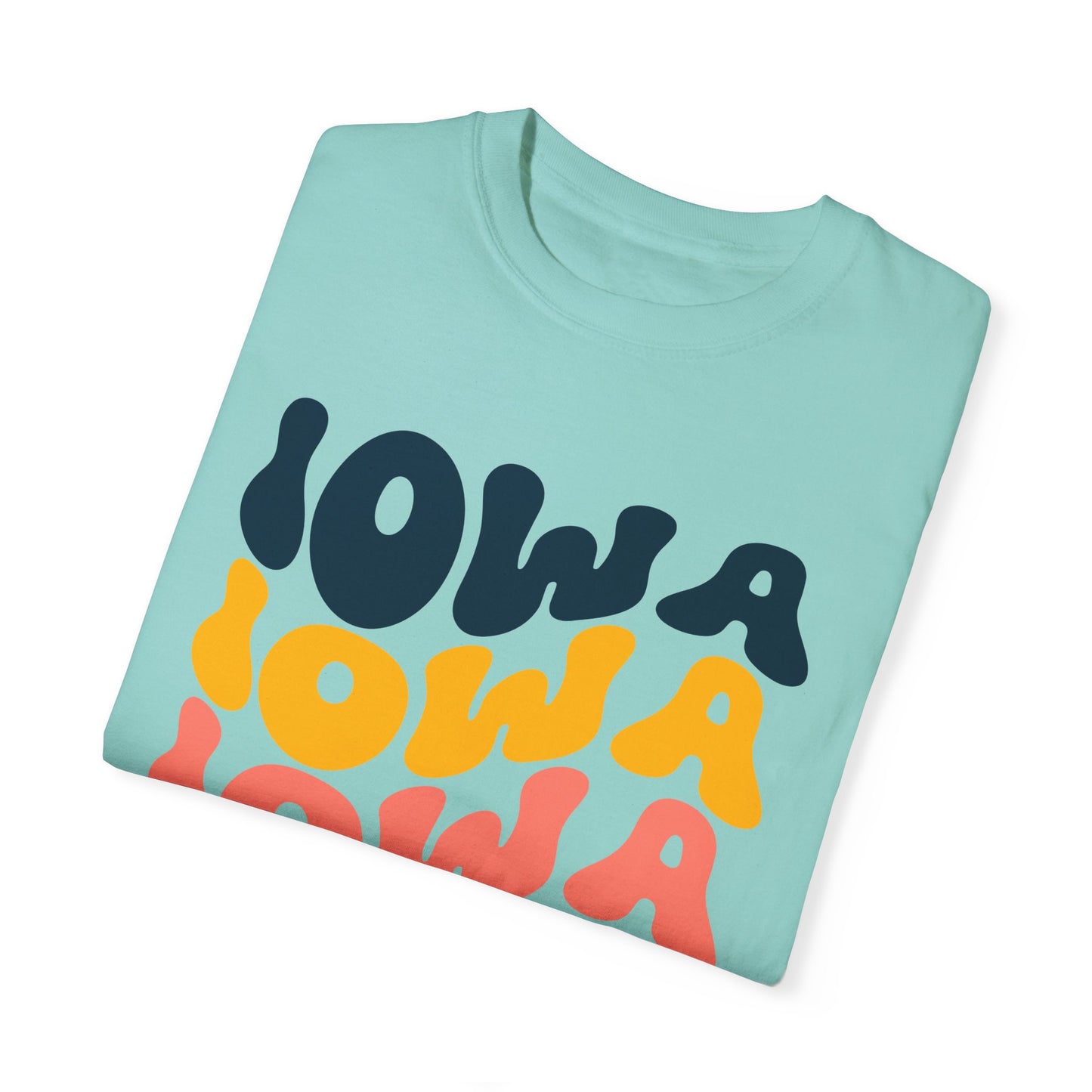 Retro Iowa - Comfort Colors Shirt