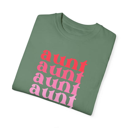Aunt (Pink) - Comfort Colors Shirt