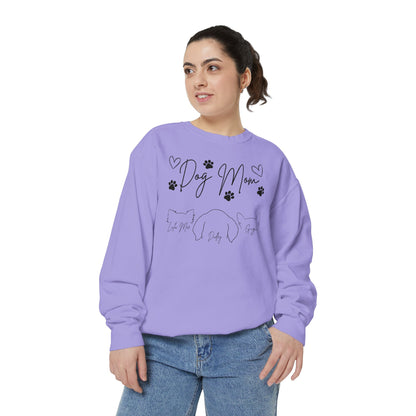 Dog Mom *Customize/Personalize* - Comfort Colors Sweatshirt