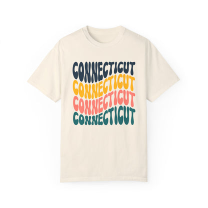 Retro Connecticut - Comfort Colors Shirt