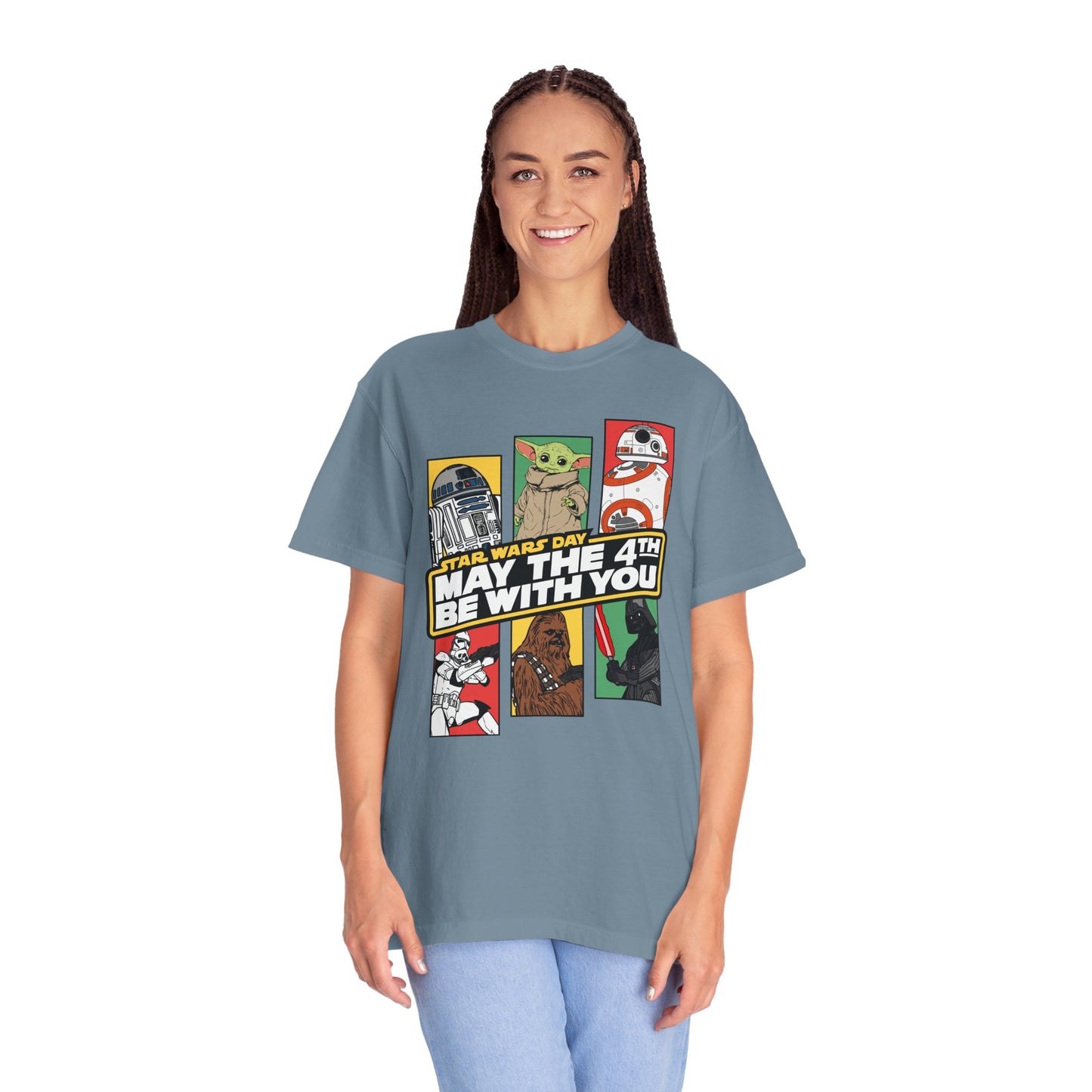 Star Wars Day Pop Art Collage - Comfort Colors Shirt