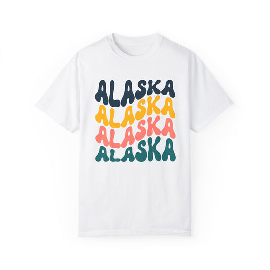 Retro Alaska - Comfort Colors Shirt
