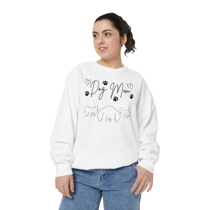 Dog Mom *Customize/Personalize* - Comfort Colors Sweatshirt