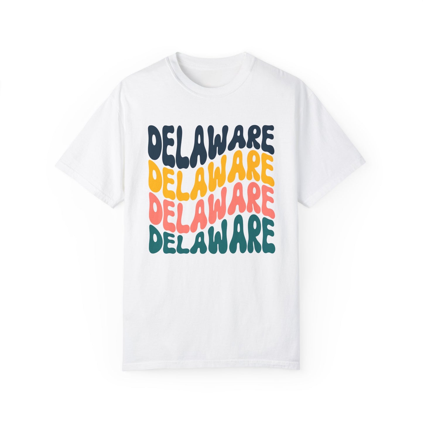 Retro Delaware - Comfort Colors Shirt