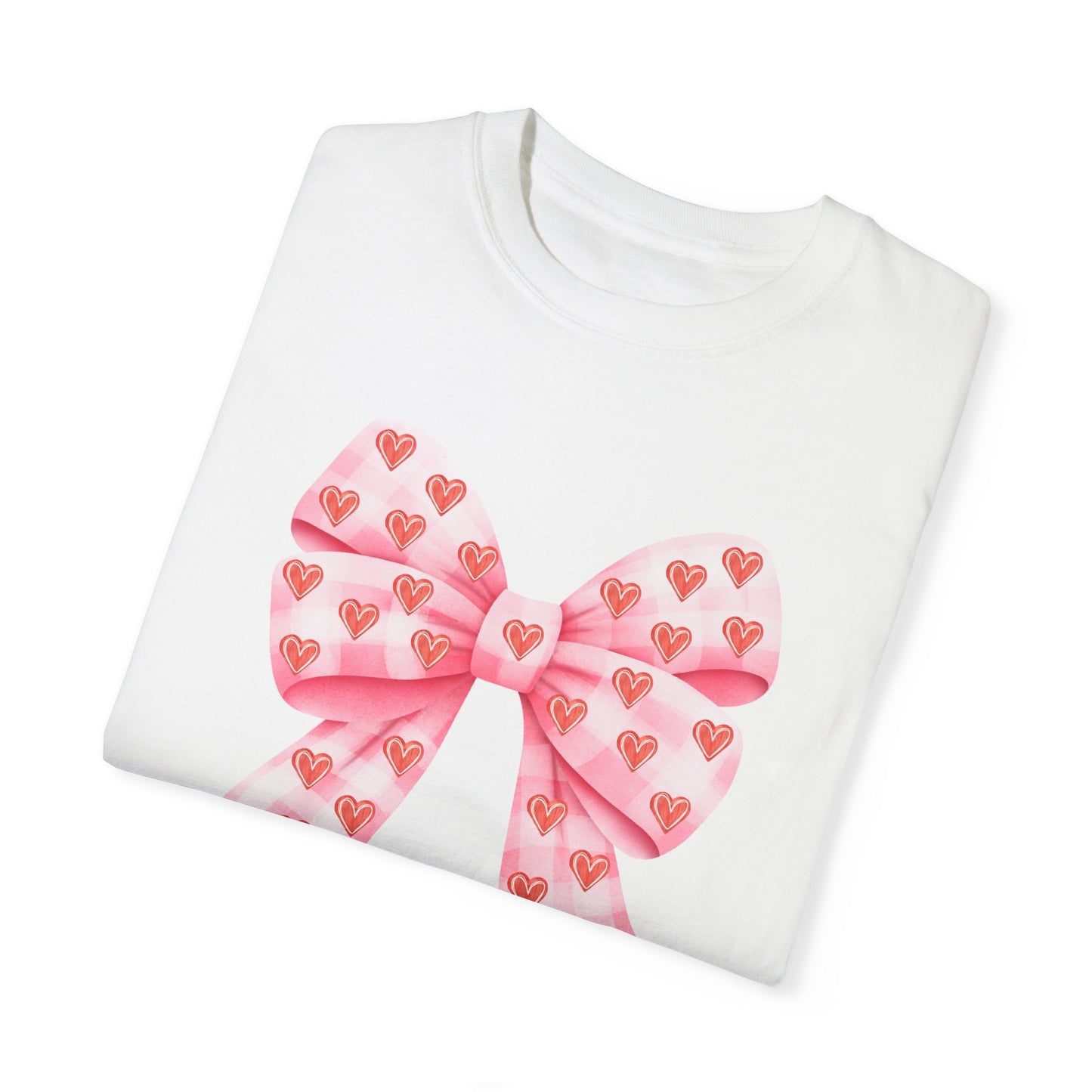 Pink Bows & Hearts - Comfort Colors Shirt
