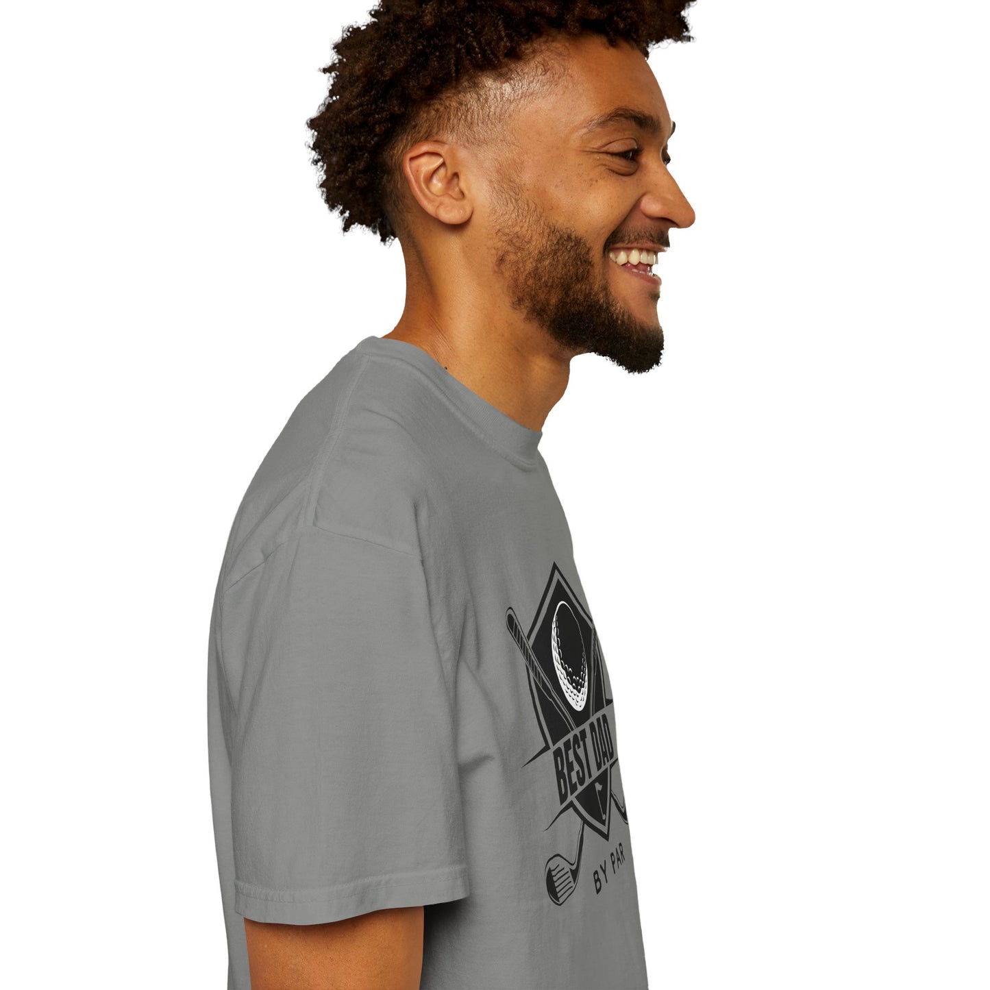Best Dad By Par - Comfort Colors Shirt