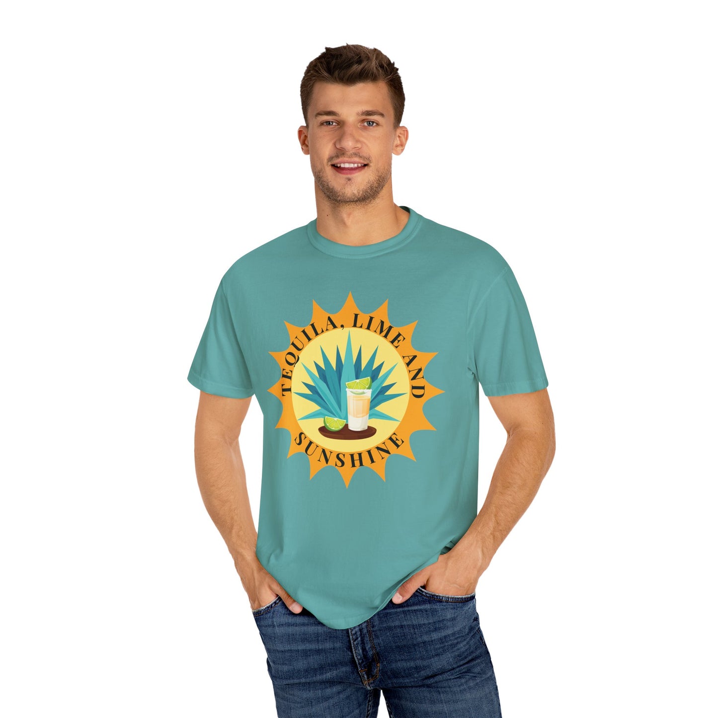 Tequila, Lime And Sunshine - Comfort Colors Shirt