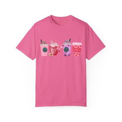 Valentine's Coffee - Comfort Colors Shirt