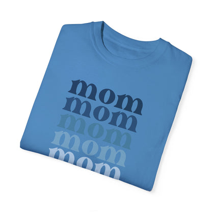 Mom (Blue) - Comfort Colors Shirt