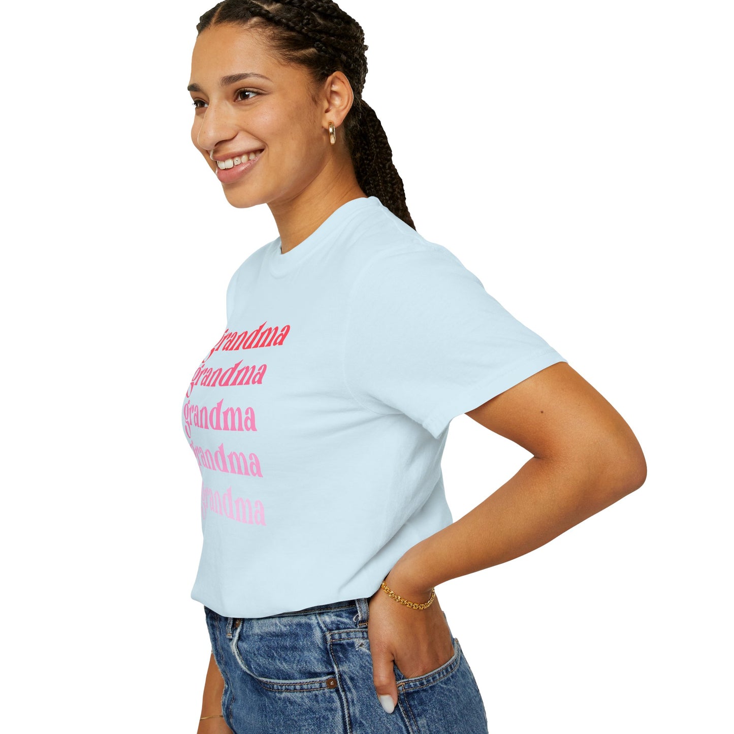 Grandma (Pink) - Comfort Colors Shirt