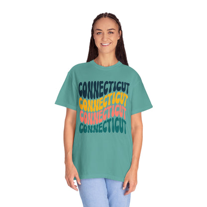 Retro Connecticut - Comfort Colors Shirt
