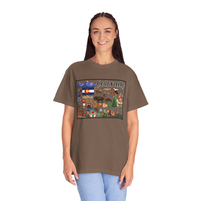 Beautiful State of Colorado - Comfort Colors Shirt