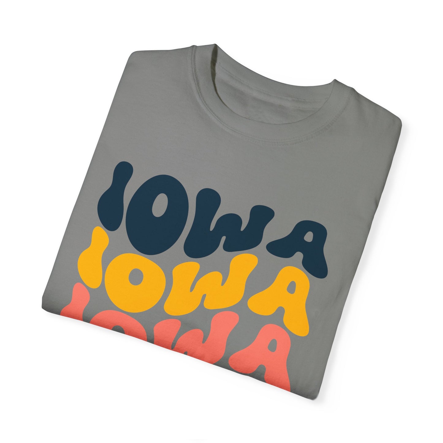 Retro Iowa - Comfort Colors Shirt