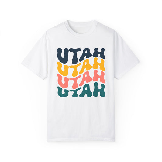 Retro Utah - Comfort Colors Shirt