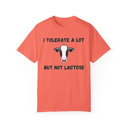 I Tolerate A Lot But Not Lactose - Comfort Colors Shirt