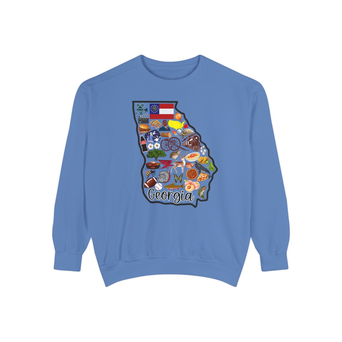Beautiful State of Georgia - Comfort Colors Sweatshirt