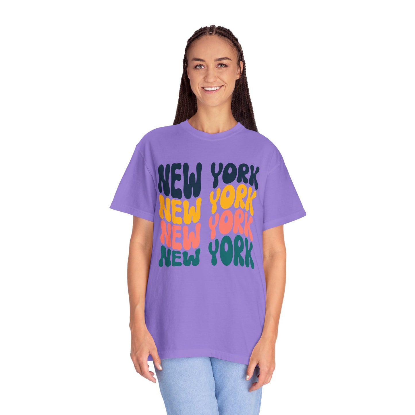 Retro New York - Comfort Colors Shirt