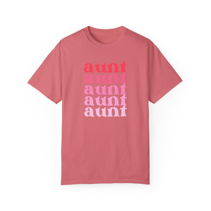 Aunt (Pink) - Comfort Colors Shirt