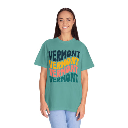 Retro Vermont - Comfort Colors Shirt