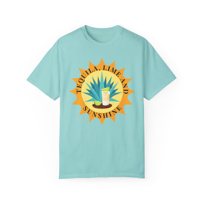 Tequila, Lime And Sunshine - Comfort Colors Shirt